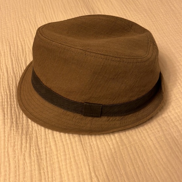Zara fedora brown with grey banding - Picture 2 of 5